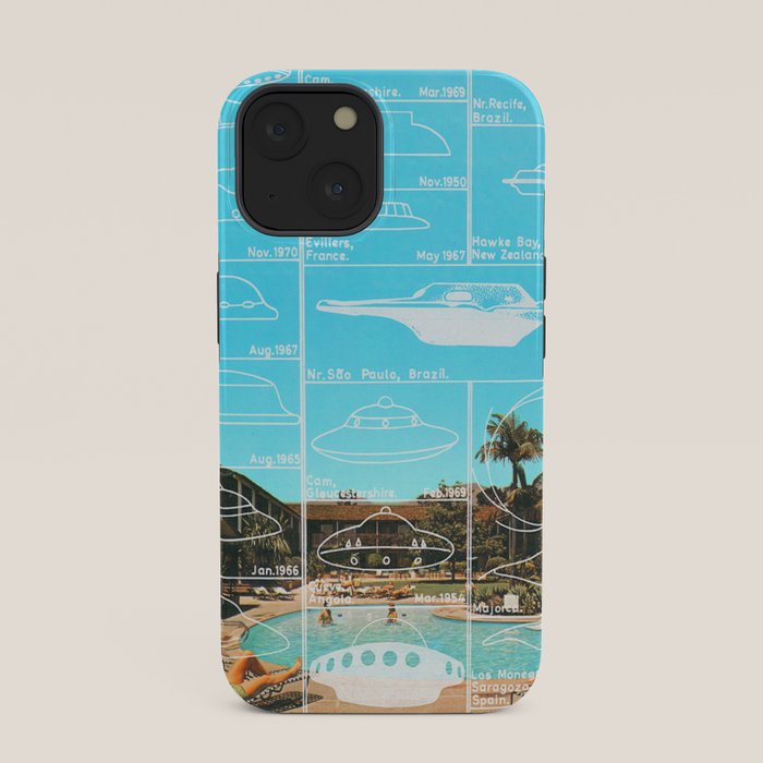 60s UFO sightings iPhone Case