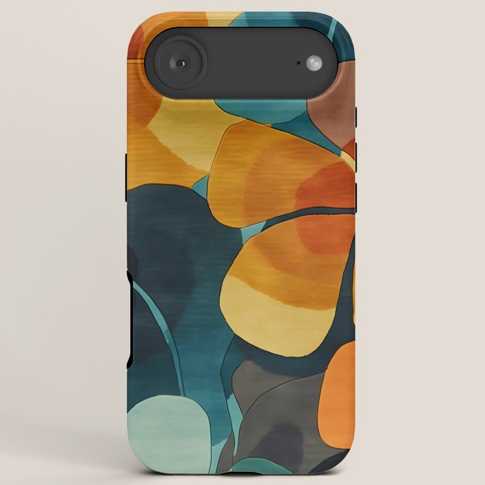 A Floral Palette of Colorful Petals iPhone Case