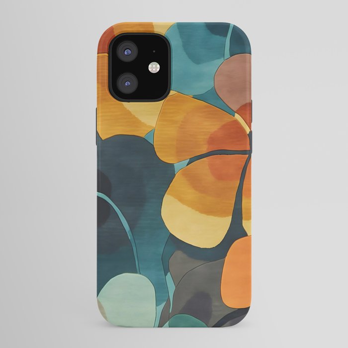 A Floral Palette of Colorful Petals iPhone Case