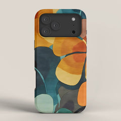 A Floral Palette of Colorful Petals iPhone Case