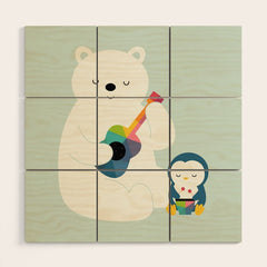 A Little Band Wood Wall Art