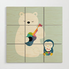 A Little Band Wood Wall Art