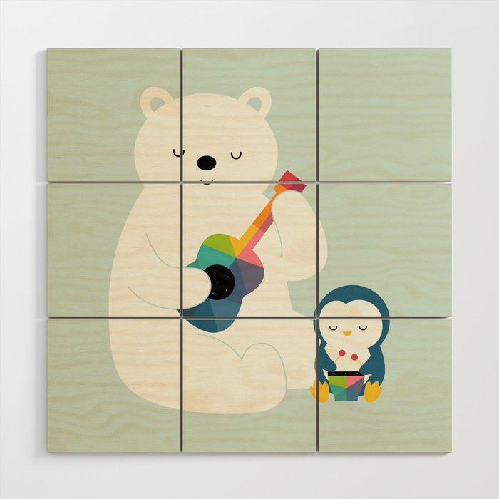 A Little Band Wood Wall Art