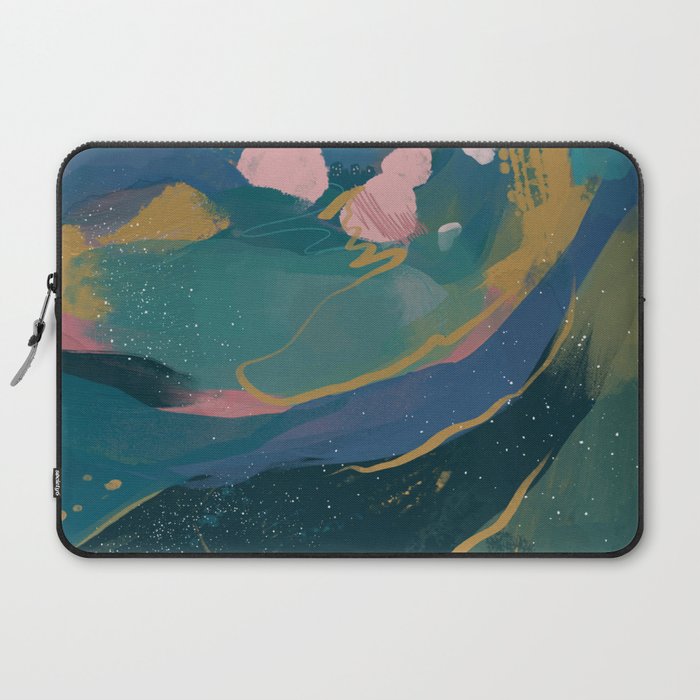 "You Are Worthy" Midnight Background Laptop Sleeve