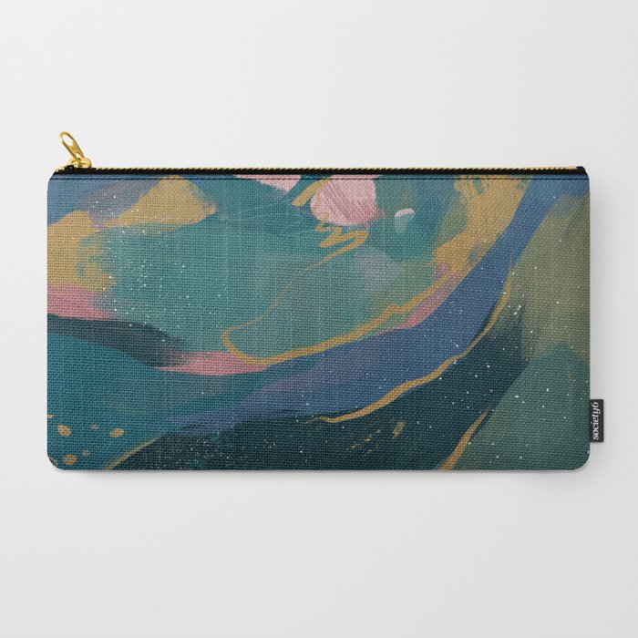 "You Are Worthy" Midnight Background Carry All Pouch
