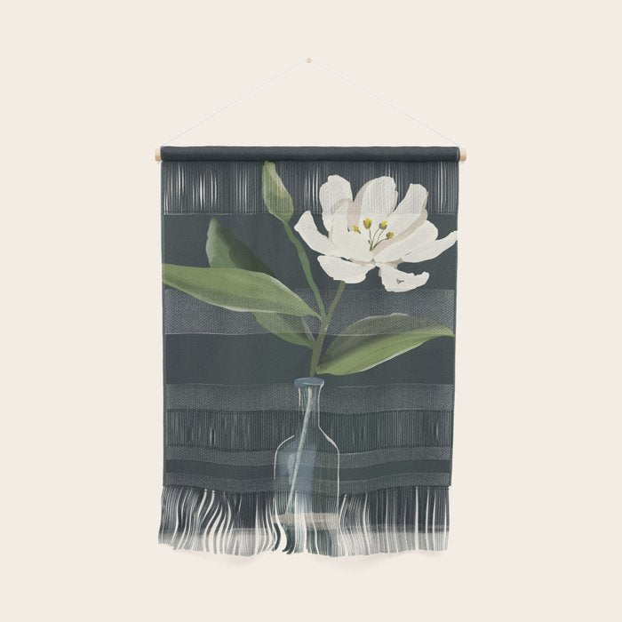 A flower in a vase Wall Hanging