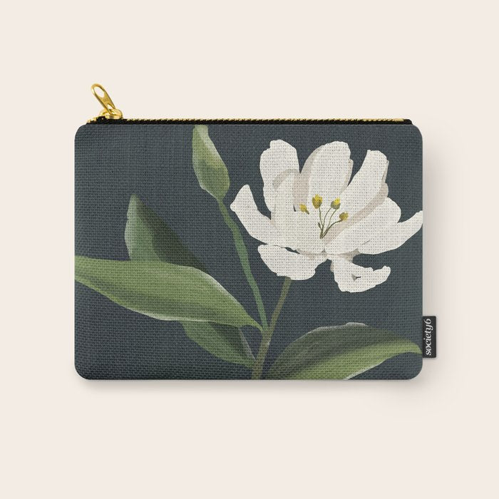 A flower in a vase Carry All Pouch