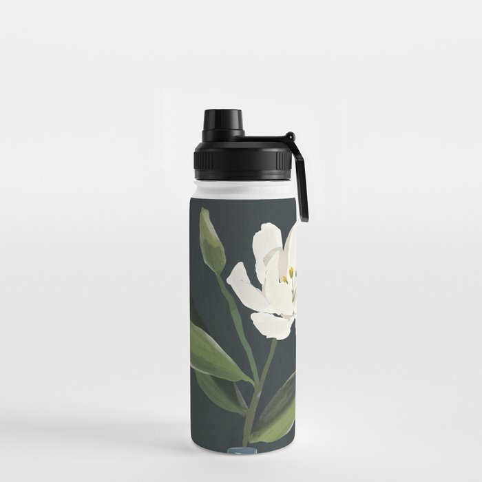 A flower in a vase Water Bottle