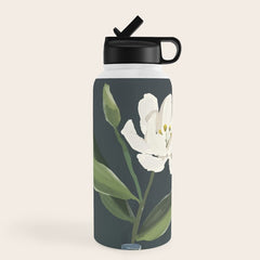 A flower in a vase Water Bottle