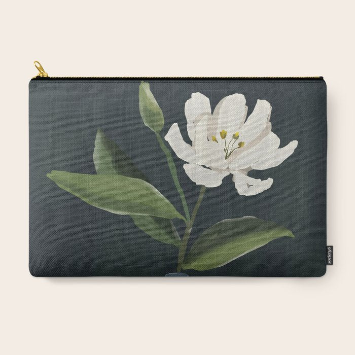 A flower in a vase Carry All Pouch