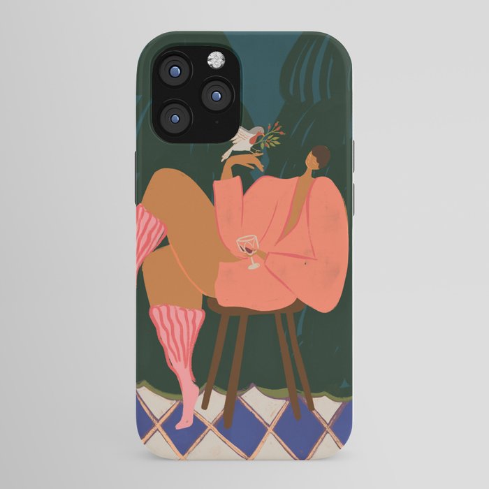 A Lil Birdy Told Me iPhone Case