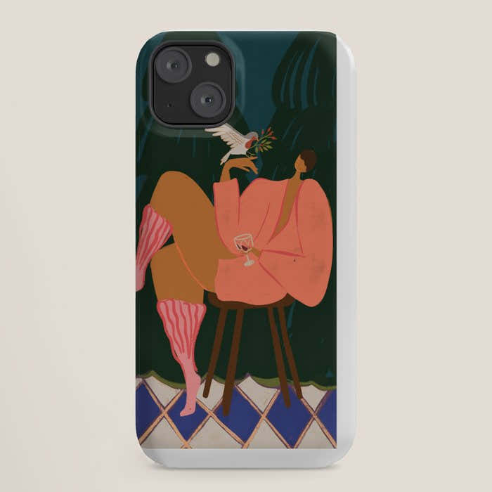 A Lil Birdy Told Me iPhone Case
