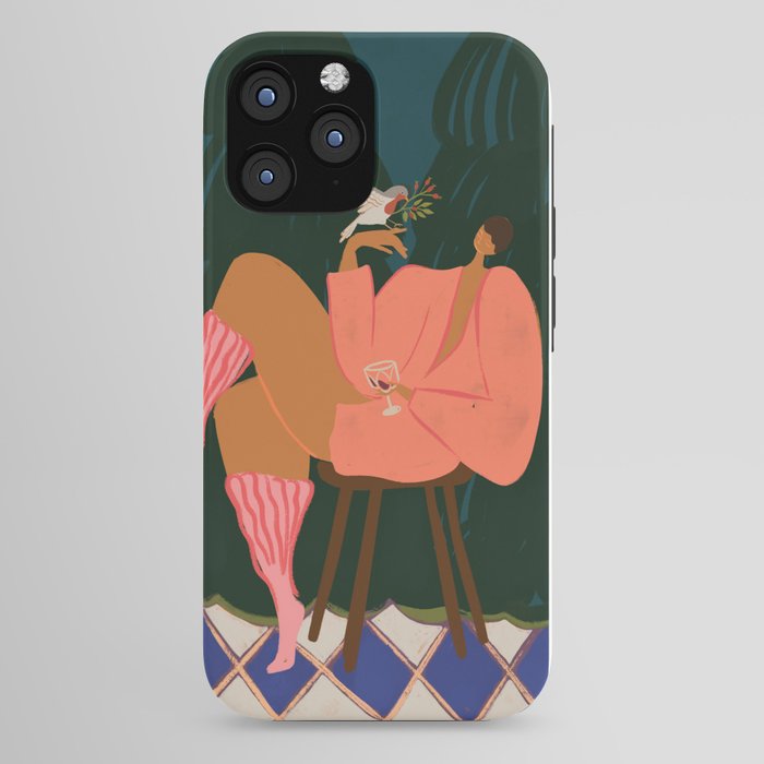 A Lil Birdy Told Me iPhone Case