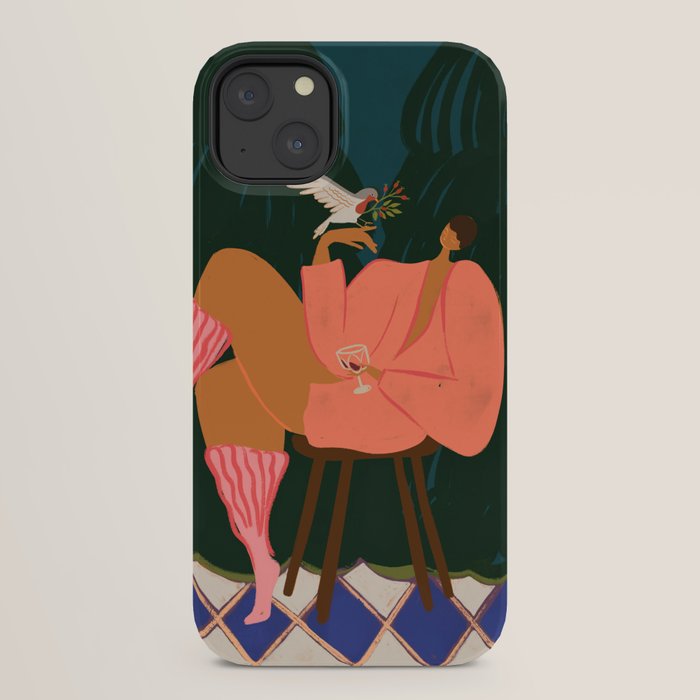 A Lil Birdy Told Me iPhone Case