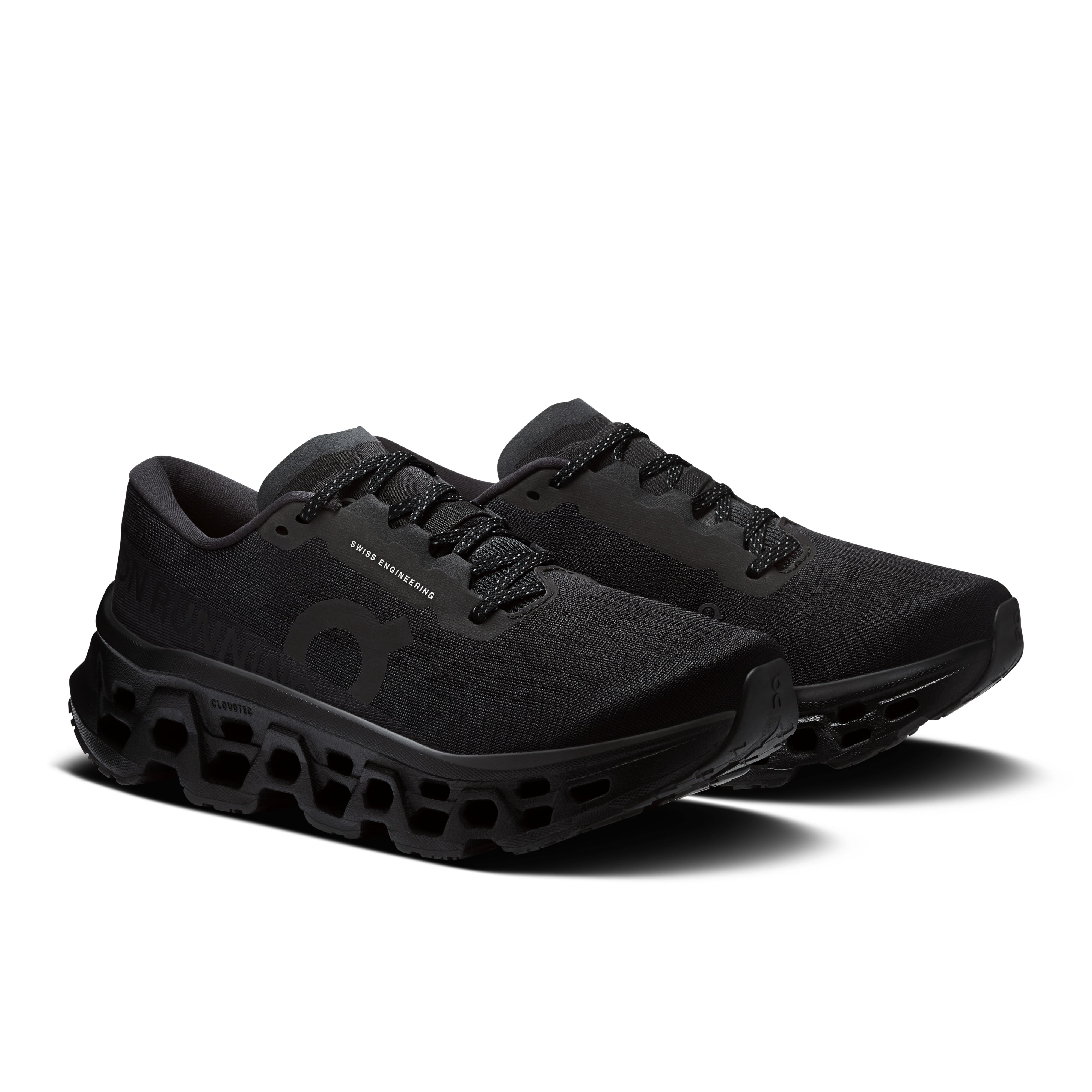 On Running Women's Cloudmonster 3 Shoes - Black / Black