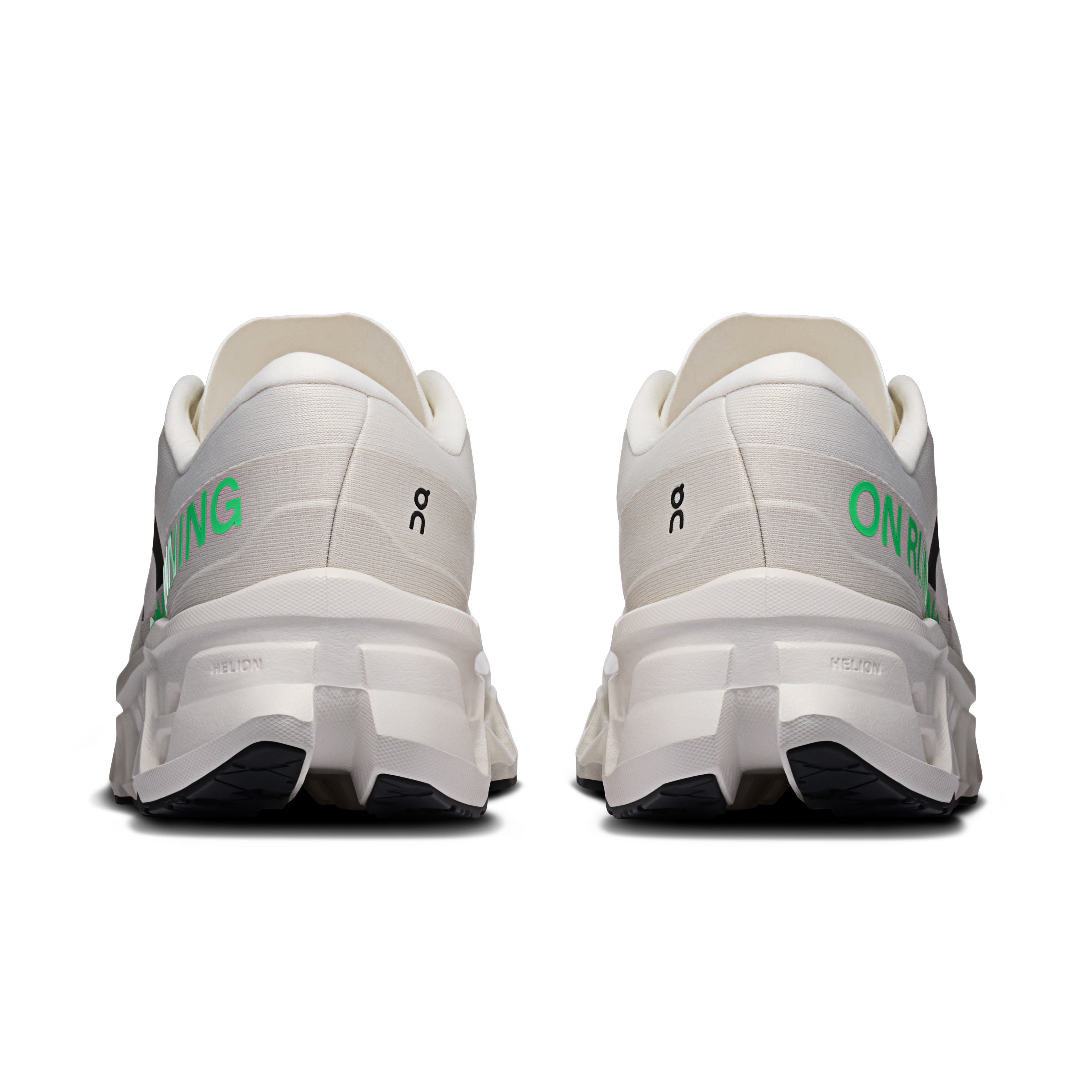 On Running Men's Cloudmonster 3 Wide Shoes - Ivory / Ivory