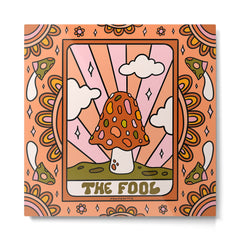 0. The Fool Mushroom Metal Print