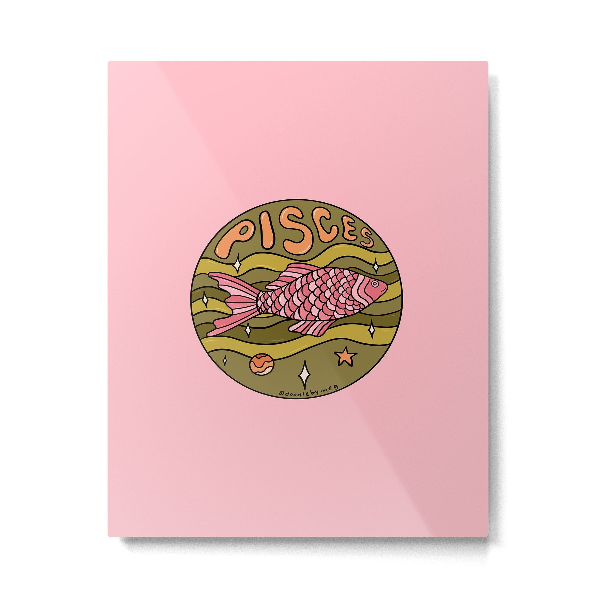 2020 Pisces Metal Print
