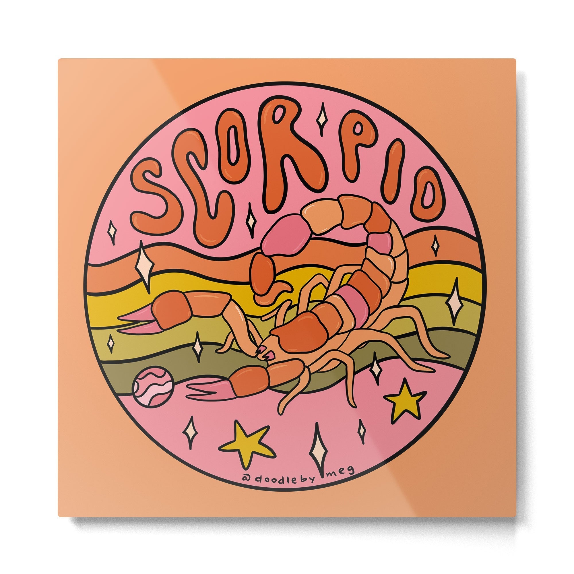 2020 Scorpio Metal Print