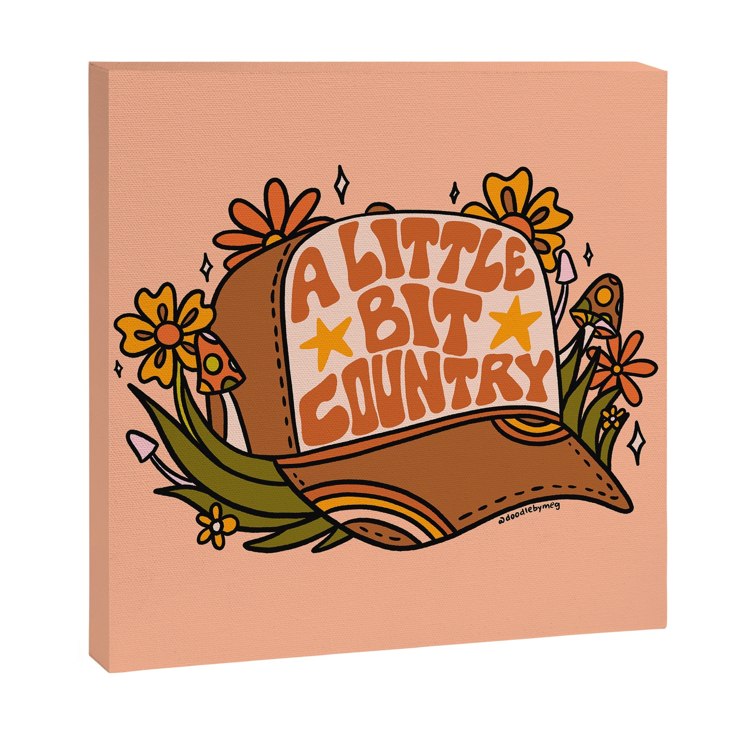 A Little Bit Country Canvas Print