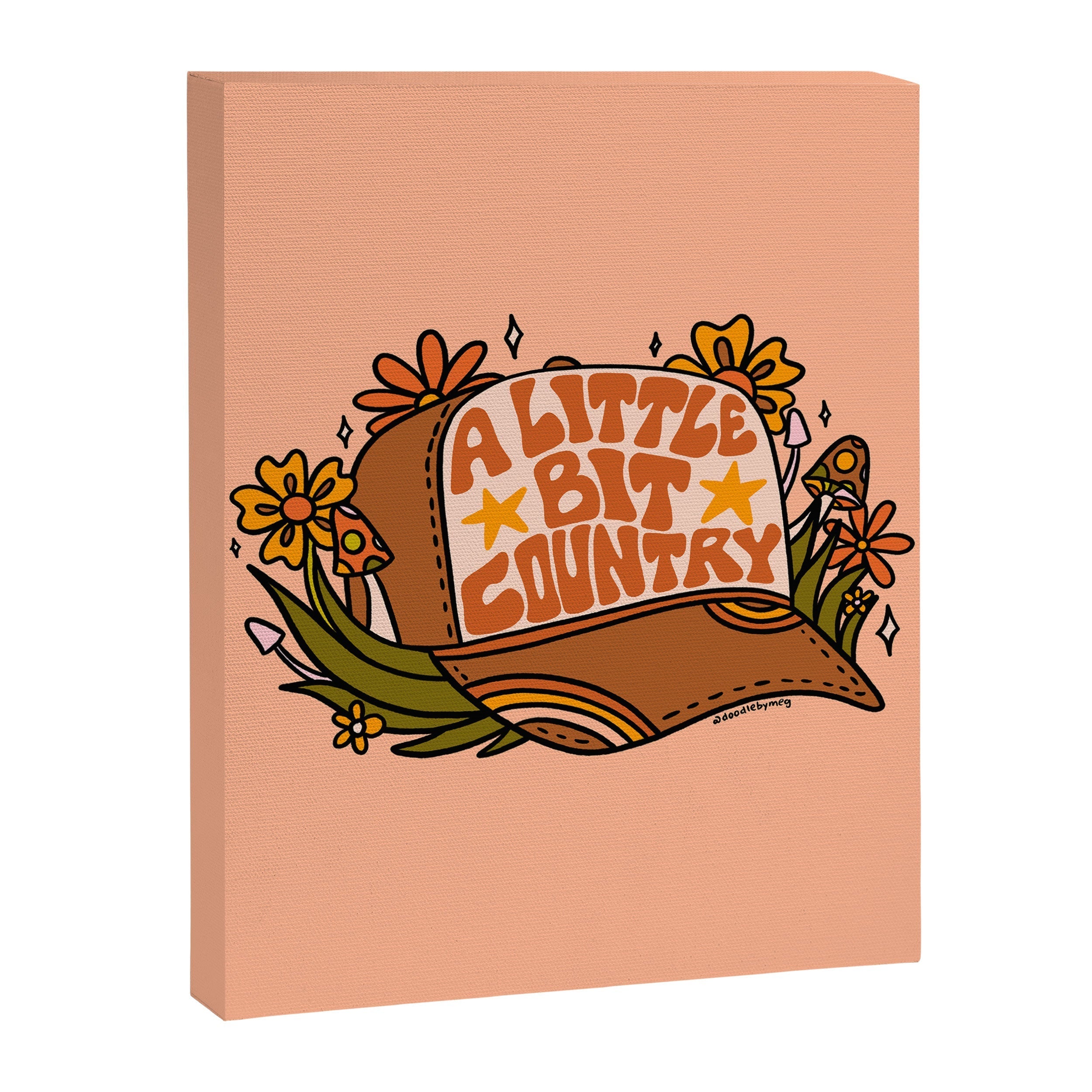 A Little Bit Country Canvas Print