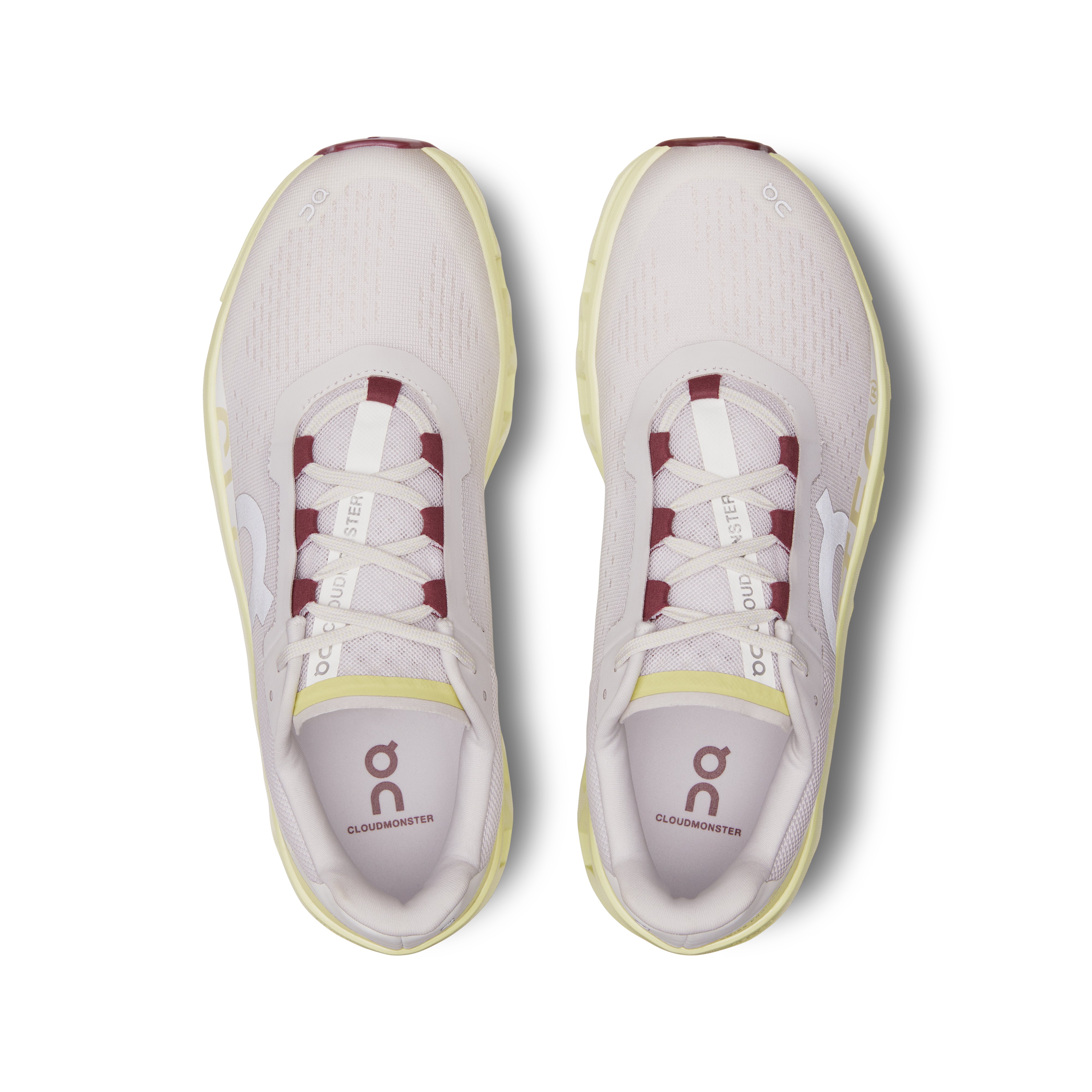 On Running Men's Cloudmonster Shoes - Frost / Acacia