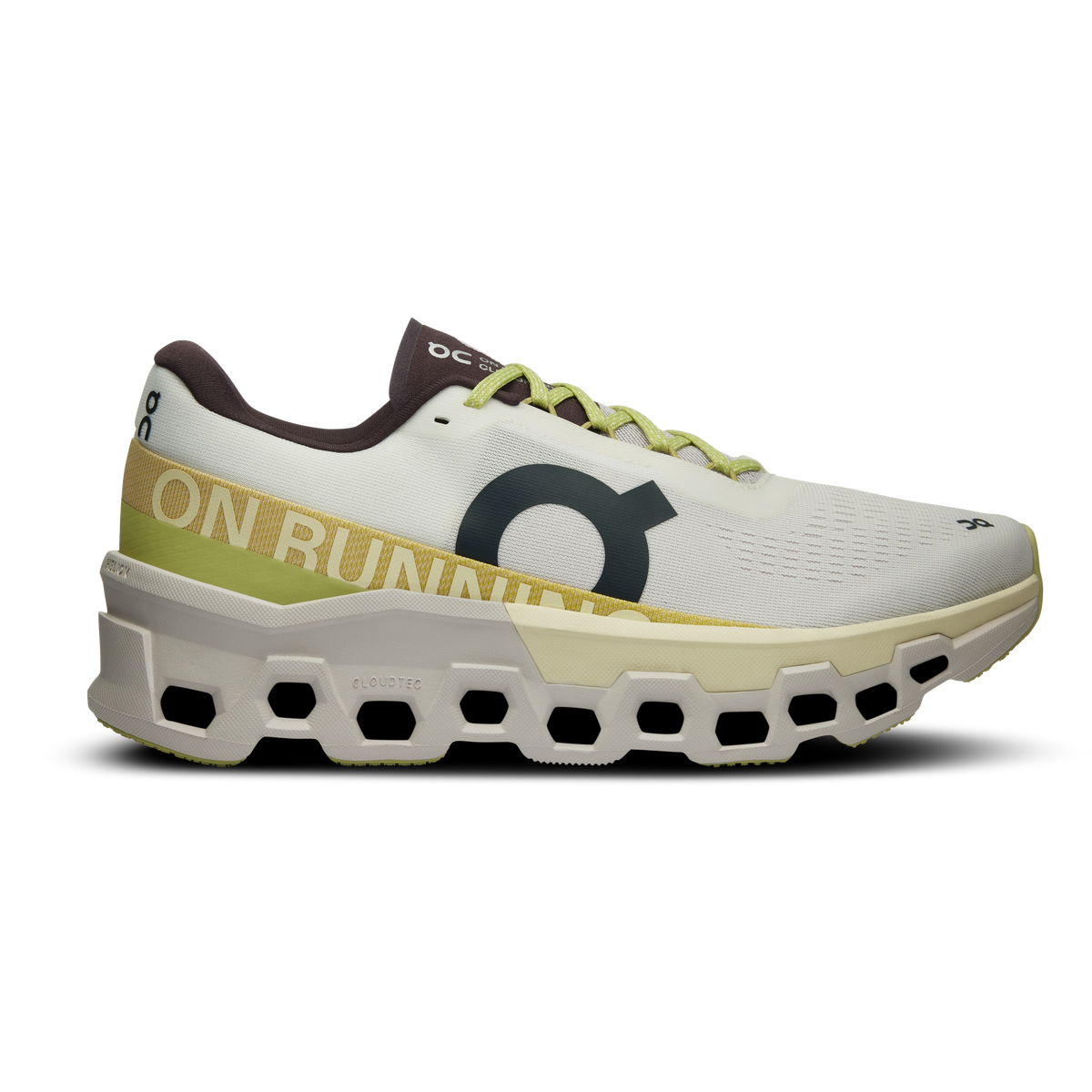 On Running Men's Cloudmonster 2 Shoes - Undyed / Zest
