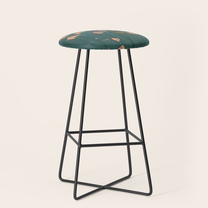 A Field Of Flowers Bloom Stool