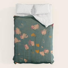 A Field Of Flowers Bloom Comforter