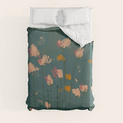 A Field Of Flowers Bloom Duvet Cover
