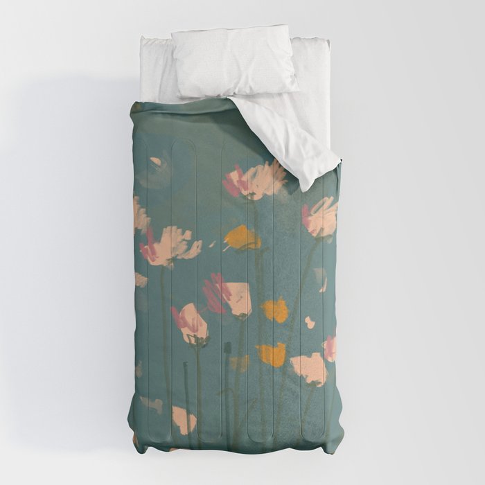 A Field Of Flowers Bloom Comforter