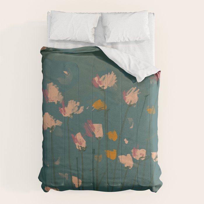 A Field Of Flowers Bloom Comforter