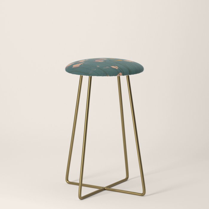 A Field Of Flowers Bloom Stool