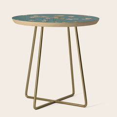 A Field Of Flowers Bloom Side Table