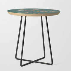 A Field Of Flowers Bloom Side Table