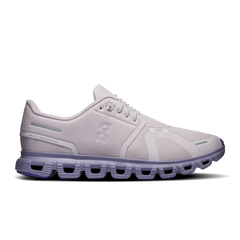 On Running Women's Cloud 6 Shoes - Ether / Tyrian