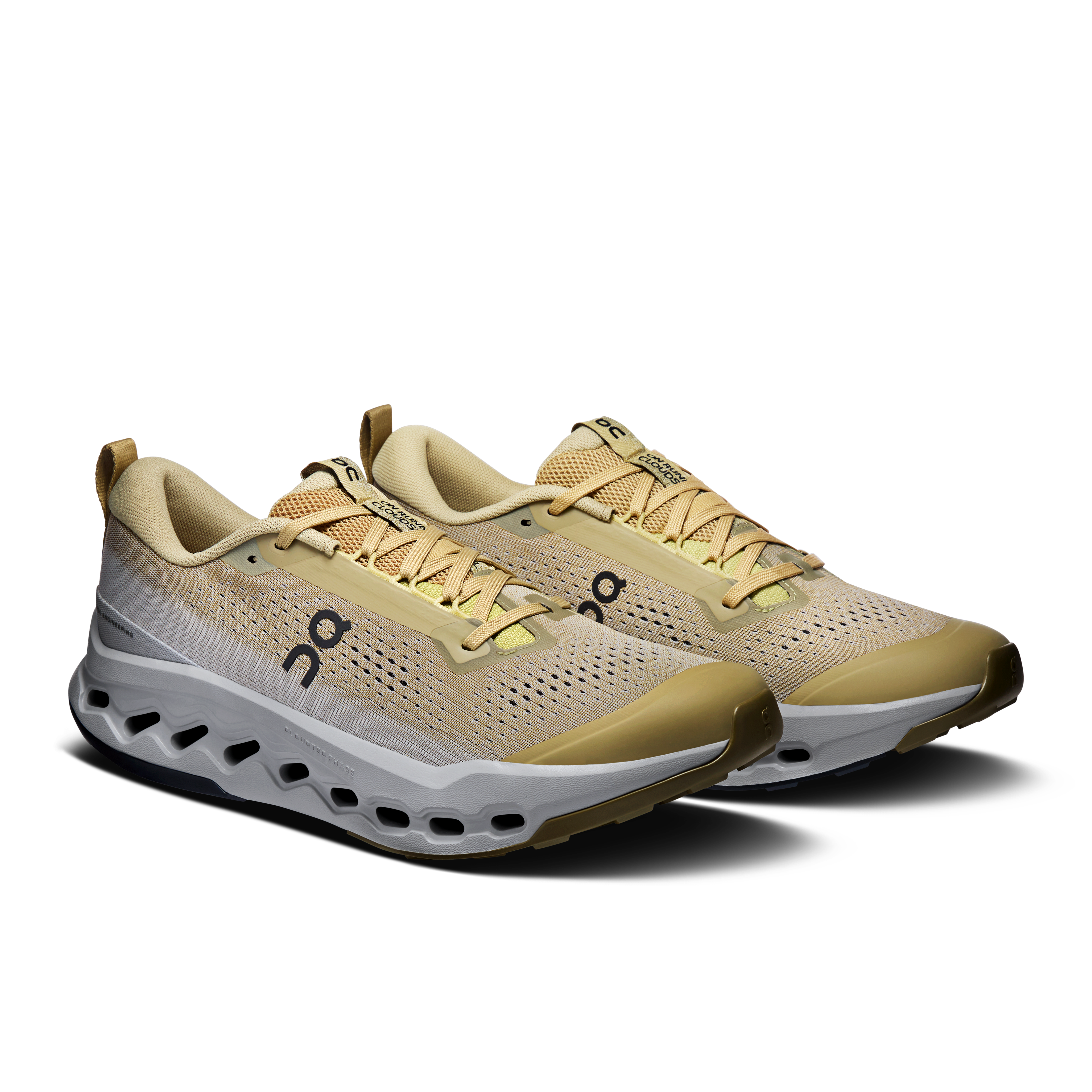 On Running Men's Cloudsurfer Trail 2 Shoes - Safari / Glacier