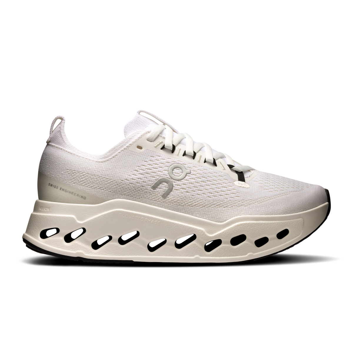 On Running Women's Cloudsurfer Max Wide Shoes - White / White