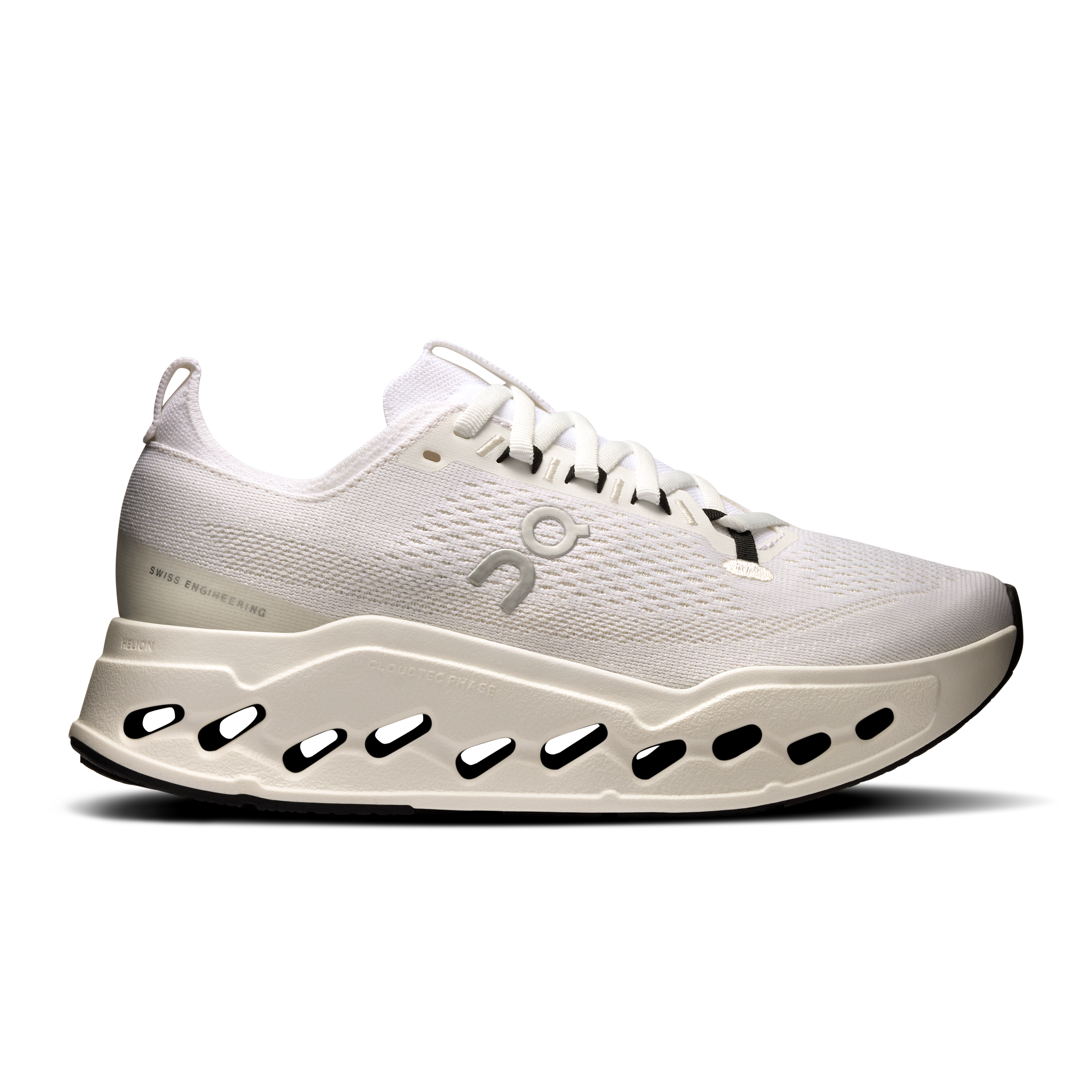 On Running Women's Cloudsurfer Max Wide Shoes - White / White