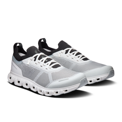 On Running Men's Cloud 6 Versa Shoes - White / Black