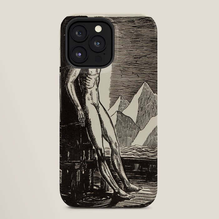 "Day" by Rockwell Kent (1919) iPhone Case