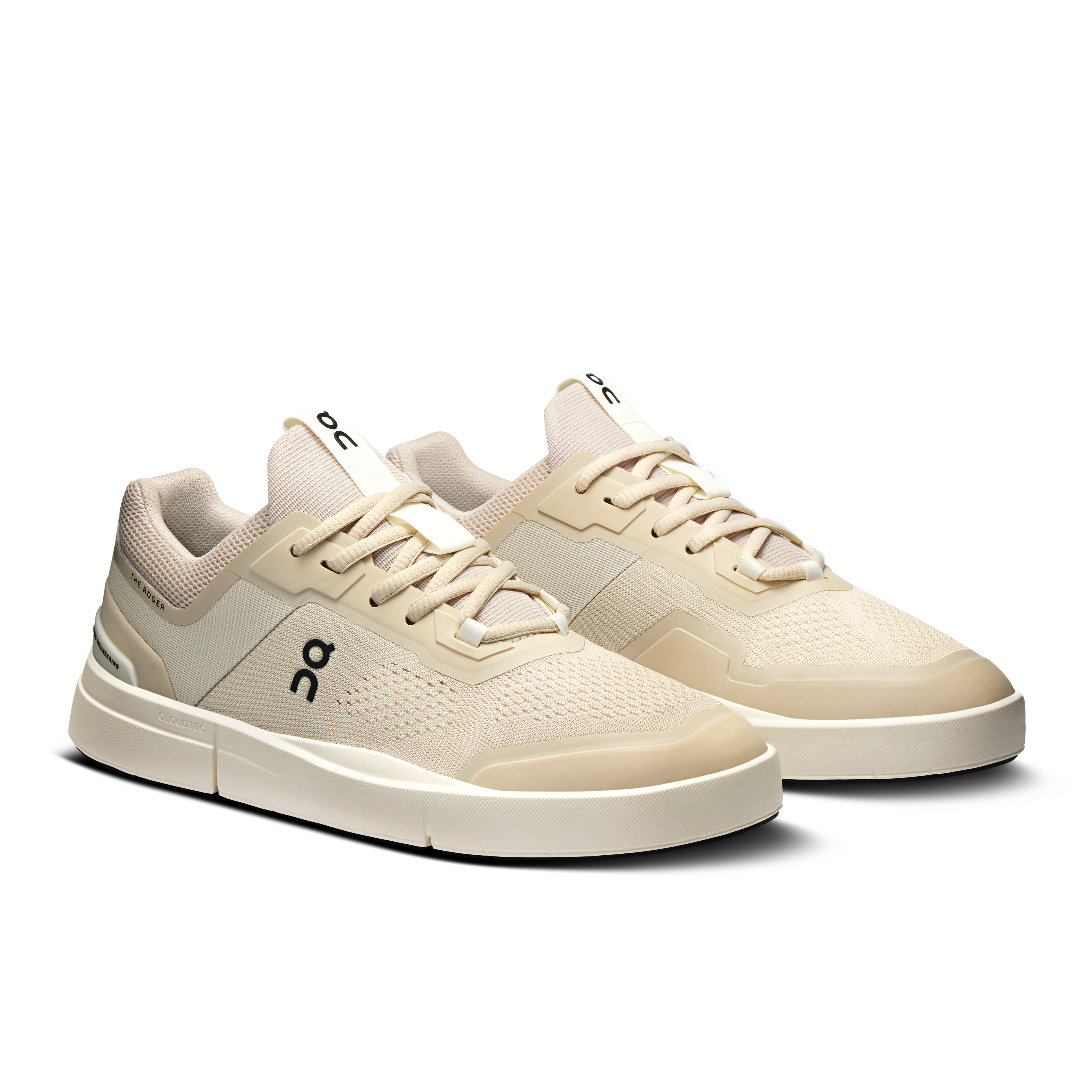 On Running Women's The Roger Spin Shoes - Sand / Ivory