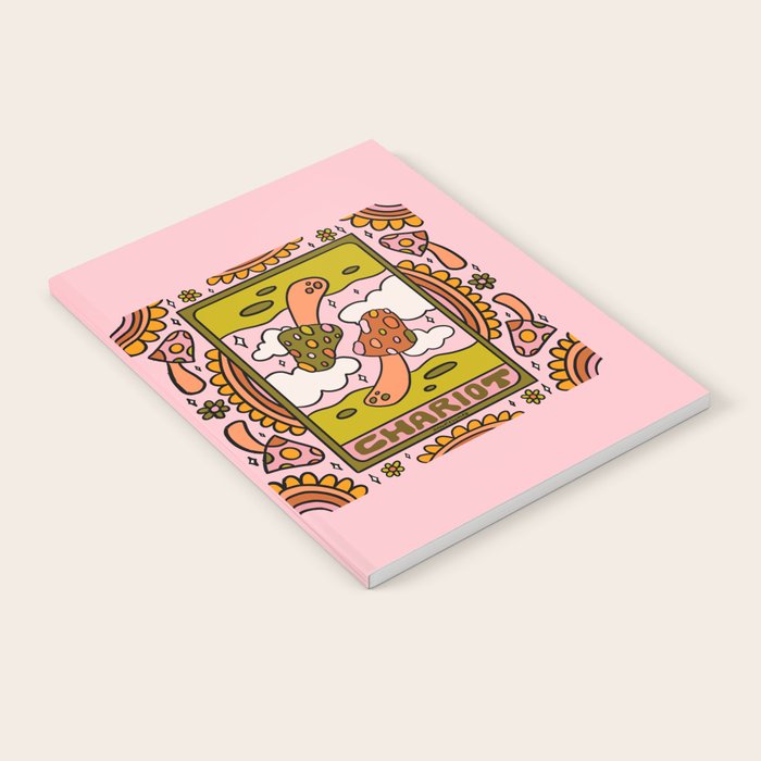 7. Chariot Mushroom Notebook