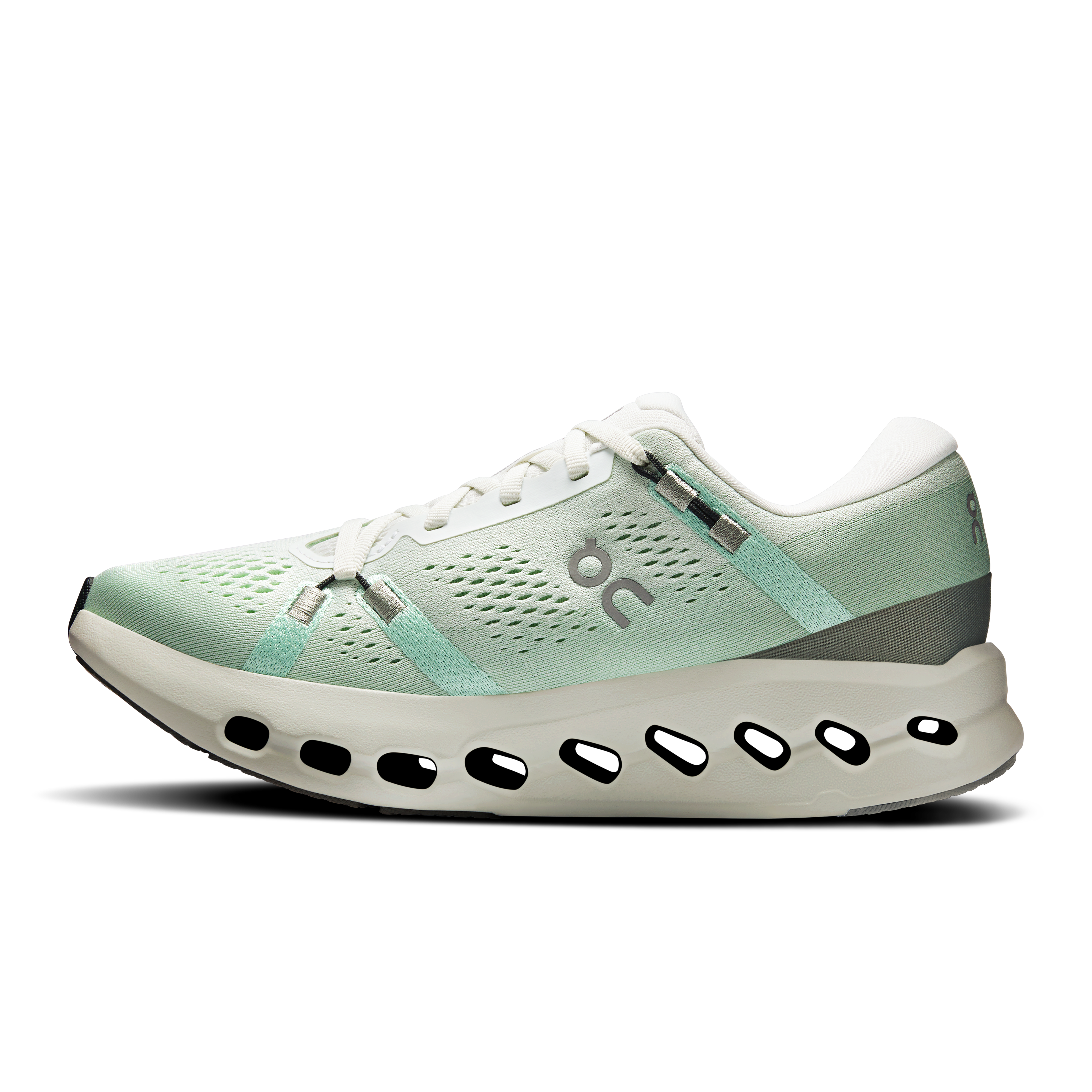 On Running Women's Cloudsurfer 2 Shoes - Ivory / Creek