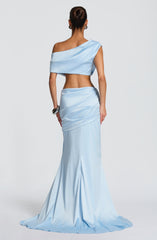 Edwina Top - Glacier Blue