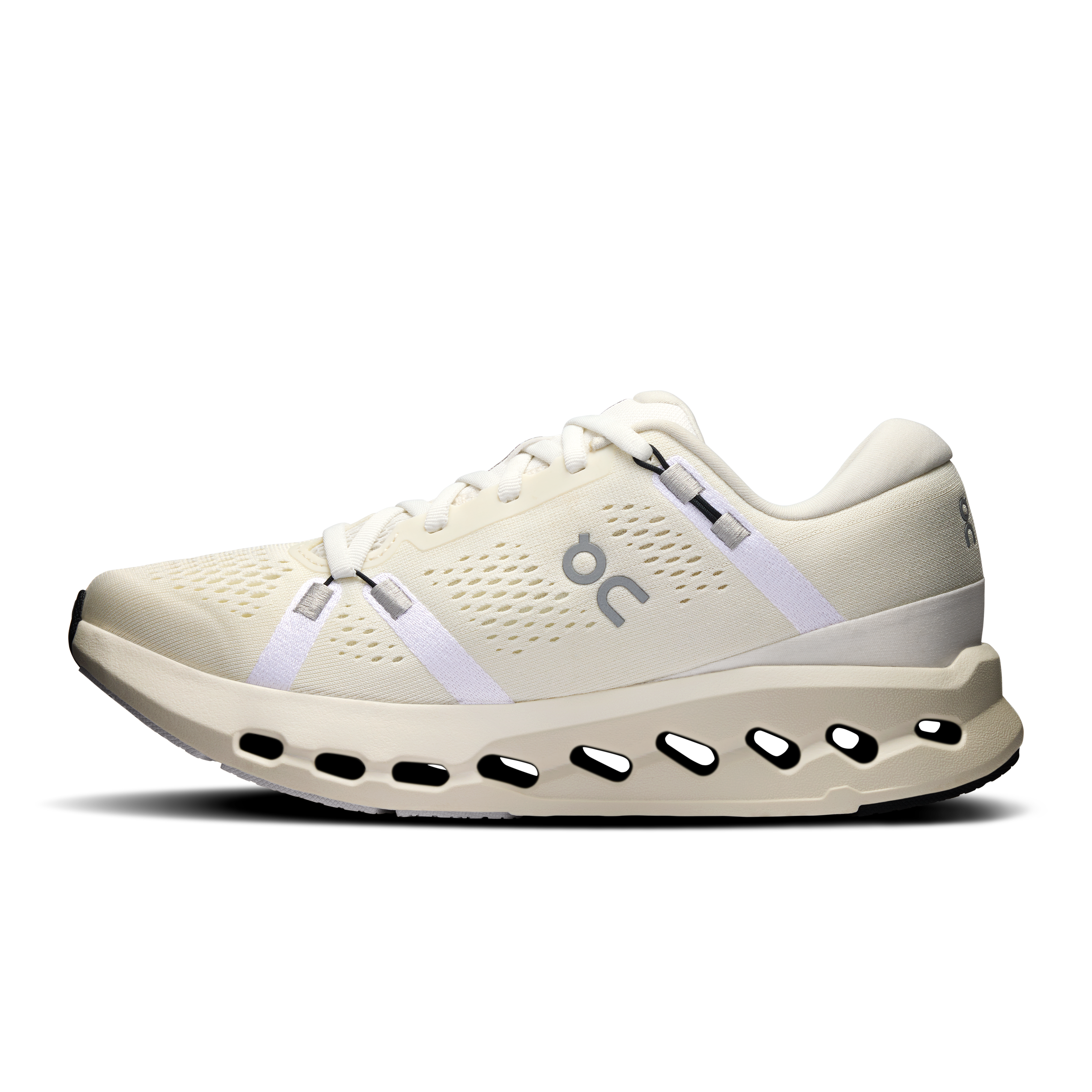 On Running Women's Cloudsurfer 2 Shoes - Ivory / Ivory