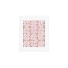 "Grapes and apple slices (pale pink)" Art Print