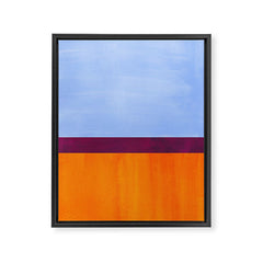 A House In Venice Framed Canvas Print