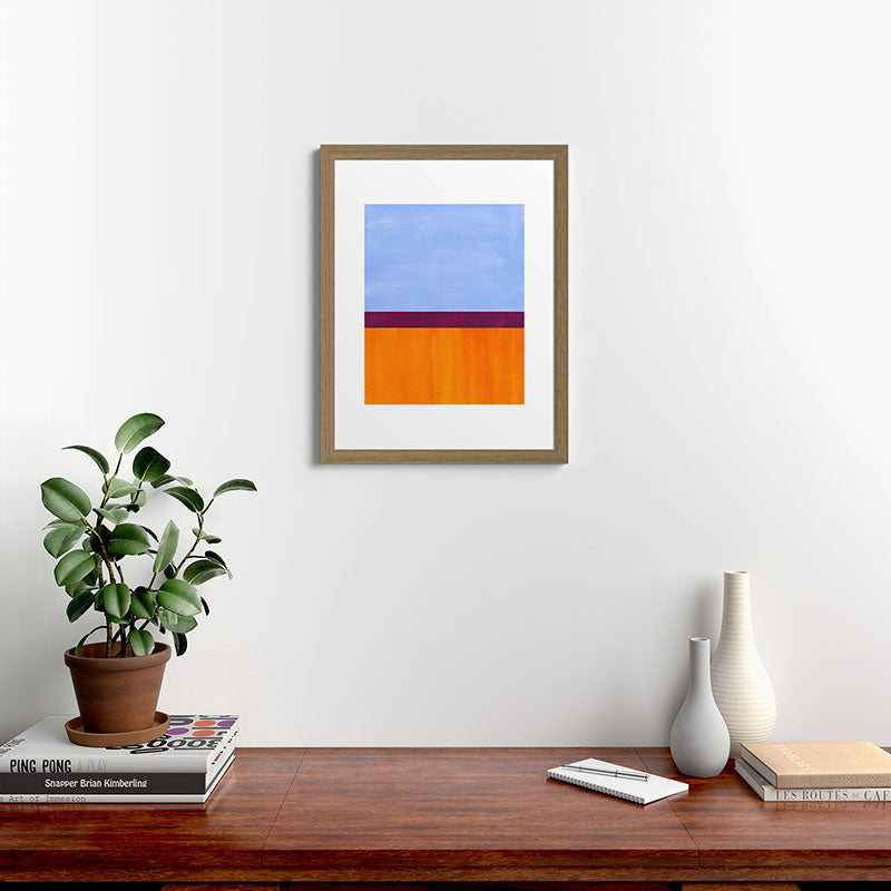 A House In Venice Framed Art Print