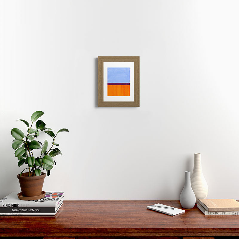 A House In Venice Framed Art Print
